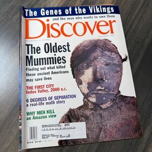 Discover Magazine The Oldest Mummies December 1998 The Genes of the‎ Vikings